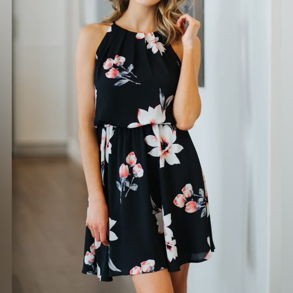 Eclipse Floral Mini Dress